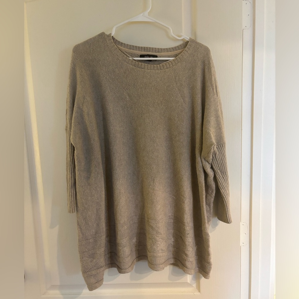 3/4 Sleeve Sweater